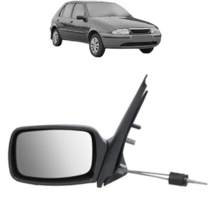 Oglinda Stanga MAZDA 121 III Hatchback Van (JASM, JBSM) din 1996 - 2002, Auto, Reglaj mecanic, Completa - Img 2