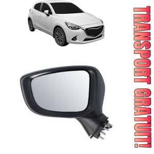 Oglinda Stanga MAZDA 2 Hatchback (DL, DJ) din 2014 - 2021, Auto, Reglaj electric, Completa