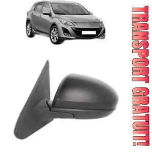 Oglinda Stanga MAZDA 3 (BL) din 2008 - 2014, Auto, Reglaj electric, Completa