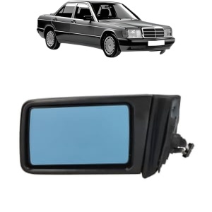 Oglinda Stanga MERCEDES-BENZ 190 (W201) din 1982 - 1993, Auto, Reglaj electric, Completa - Img 2