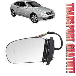 Oglinda Stanga MERCEDES-BENZ C-CLASS Coupe (CL203) din 2001 - 2008, Auto, Reglaj electric, Completa