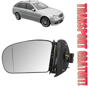 Oglinda Stanga MERCEDES-BENZ C-CLASS T-Model (S203) din 2001 - 2007, Auto, Reglaj electric, Completa