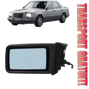 Oglinda Stanga MERCEDES-BENZ E-CLASS (W124) din 1993 - 1995, Auto, Reglaj mecanic, Completa