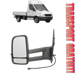 Oglinda Stanga MERCEDES-BENZ SPRINTER 3,5-t Platform/Chassis (B906) din 2006 - 2018, Auto, Reglaj electric, Completa