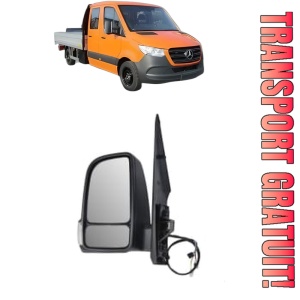 Oglinda Stanga MERCEDES-BENZ SPRINTER 3,5-t Platform/Chassis (B907, B910) din 2018 - 2024, Auto, Reglaj electric, Completa