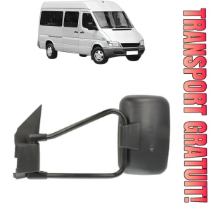 Oglinda Stanga MERCEDES-BENZ SPRINTER 3-t Bus (B903) din 1995 - 2006, Auto, Reglaj manual, Completa