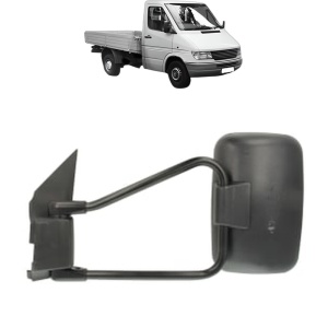 Oglinda Stanga MERCEDES-BENZ SPRINTER 4-t Platform/Chassis (B904) din 1995 - 2006, Auto, Reglaj manual, Completa - Img 2