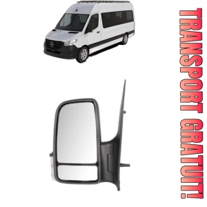 Oglinda Stanga MERCEDES-BENZ SPRINTER 5-t Bus (B906) din 2009 - 2018, Auto, Reglaj electric, Completa