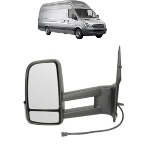Oglinda Stanga MERCEDES-BENZ SPRINTER 5-t Van (B906) din 2006 - 2018, Auto, Reglaj electric, Completa - Img 2