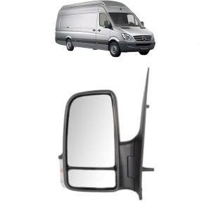 Oglinda Stanga MERCEDES-BENZ SPRINTER 5-t Van (B906) din 2006 - 2018, Auto, Reglaj electric, Completa - Img 2