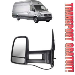 Oglinda Stanga MERCEDES-BENZ SPRINTER 5-t Van (B906) din 2006 - 2018, Auto, Reglaj electric, Completa