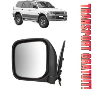 Oglinda Stanga MITSUBISHI PAJERO SPORT (K80) din 1998, Auto, Reglaj manual, Completa