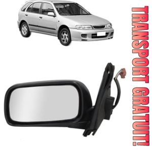 Oglinda Stanga NISSAN ALMERA I Hatchback (N15) din 1995 - 2000, Auto, Reglaj electric, Completa