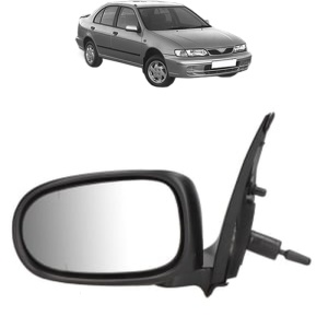 Oglinda Stanga NISSAN ALMERA I (N15) din 1995 - 2000, Auto, Reglaj mecanic, Completa - Img 2