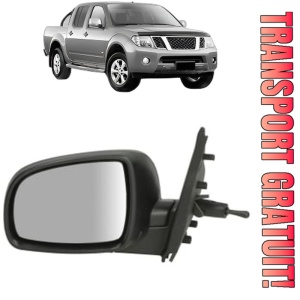 Oglinda Stanga NISSAN NAVARA NP300 (D40) din 2004 - 2016, Auto, Reglaj mecanic, Completa