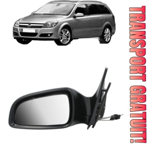 Oglinda Stanga OPEL ASTRA H Estate (A04) din 2004 - 2014, Auto, Reglaj mecanic, Completa