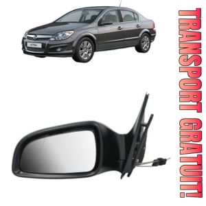 Oglinda Stanga OPEL ASTRA H Saloon (A04) din 2007 - 2014, Auto, Reglaj mecanic, Completa