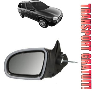Oglinda Stanga OPEL CORSA B Estate (S93) din 1999 - 2002, Auto, Reglaj mecanic, Completa