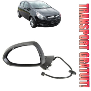 Oglinda Stanga OPEL CORSA D (S07) din 2006 - 2014, Auto, Reglaj electric, Completa