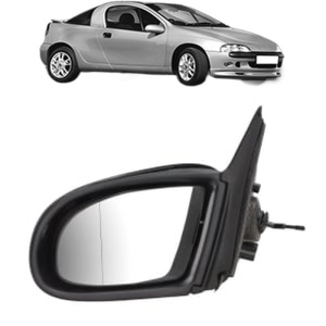 Oglinda Stanga OPEL TIGRA din 1994 - 2000, Auto, Reglaj mecanic, Completa - Img 2