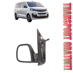 Oglinda Stanga OPEL ZAFIRA LIFE Bus (K0) din 2019 - 2022, Auto, Reglaj mecanic, Completa