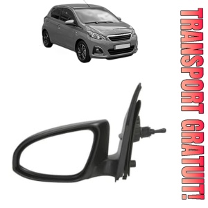 Oglinda Stanga PEUGEOT 108 din 2014 - 2018, Auto, Reglaj mecanic, Completa