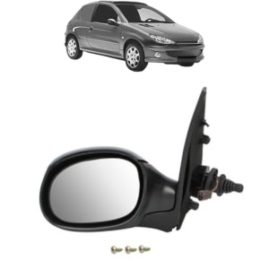 Oglinda Stanga PEUGEOT 206 Van din 2001 - 2009, Auto, Reglaj mecanic, Completa - Img 2