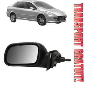 Oglinda Stanga PEUGEOT 307 Saloon din 2006 - 2012, Auto, Reglaj mecanic, Completa