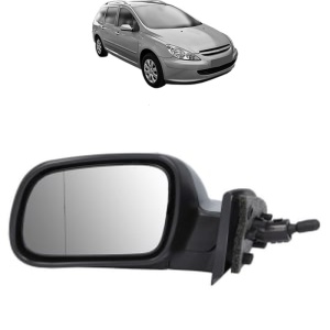 Oglinda Stanga PEUGEOT 307 SW Estate Van (3E_, 3H_) din 2003 - 2009, Auto, Reglaj mecanic, Completa - Img 2