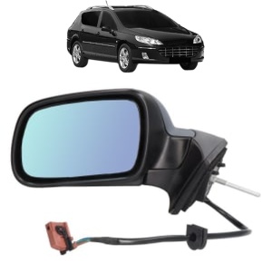 Oglinda Stanga PEUGEOT 407 SW Estate Van (6E_) din 2009 - 2010, Auto, Reglaj electric, Completa - Img 2