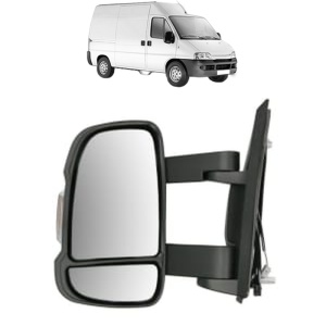 Oglinda Stanga PEUGEOT BOXER din 1994 - 2023, Auto, Reglaj manual, Completa - Img 2