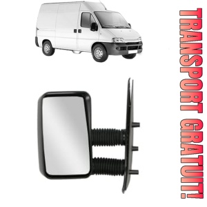 Oglinda Stanga PEUGEOT BOXER din 1994 - 2023, Auto, Reglaj manual, Completa