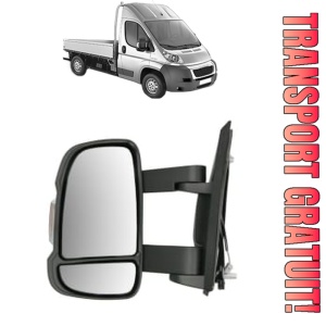 Oglinda Stanga PEUGEOT BOXER Platform/Chassis din 2006 - 2023, Auto, Reglaj manual, Completa