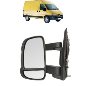 Oglinda Stanga PEUGEOT BOXER Van din 2006 - 2023, Auto, Reglaj electric, Completa - Img 2
