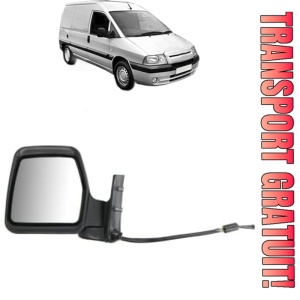 Oglinda Stanga PEUGEOT EXPERT Van (222) din 1996 - 2006, Auto, Reglaj mecanic, Completa
