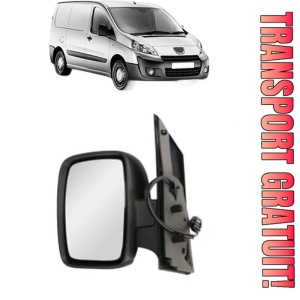 Oglinda Stanga PEUGEOT EXPERT Van (VF3A_, VF3U_, VF3X_) din 2007 - 2016, Auto, Reglaj electric, Completa