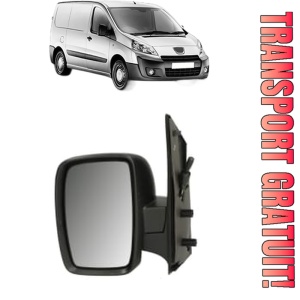 Oglinda Stanga PEUGEOT EXPERT Van (VF3A_, VF3U_, VF3X_) din 2007 - 2016, Auto, Reglaj mecanic, Completa