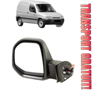 Oglinda Stanga PEUGEOT PARTNER Box Body/MPV (5_, G_) din 1996 - 2015, Auto, Reglaj electric, Completa