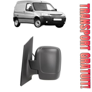 Oglinda Stanga PEUGEOT PARTNER Box Body/MPV din 2008 - 2016, Auto, Reglaj electric, Completa