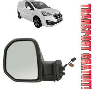 Oglinda Stanga PEUGEOT PARTNER ORIGIN MPV (G_) din 2008 - 2013, Auto, Reglaj electric, Completa