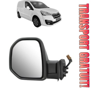 Oglinda Stanga PEUGEOT PARTNER ORIGIN MPV (G_) din 2008 - 2013, Auto, Reglaj electric, Completa