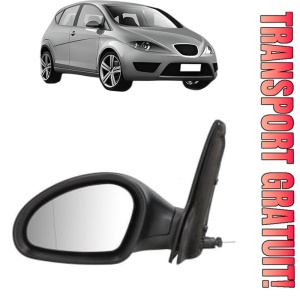 Oglinda Stanga SEAT ALTEA (5P1) din 2004 - 2015, Auto, Reglaj mecanic, Completa