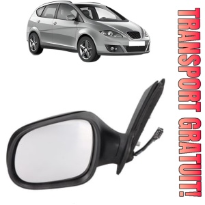 Oglinda Stanga SEAT ALTEA XL (5P5, 5P8) din 2006 - 2015, Auto, Reglaj electric, Completa