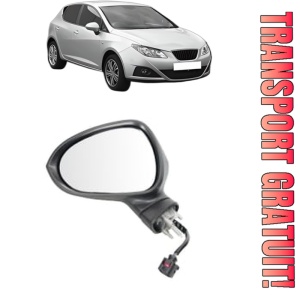 Oglinda Stanga SEAT IBIZA IV (6J5, 6P1) din 2008 - 2017, Auto, Reglaj electric, Completa