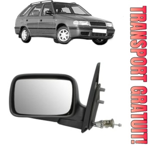 Oglinda Stanga SKODA FELICIA II Estate (6U5) din 1996 - 2001, Auto, Reglaj mecanic, Completa