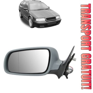 Oglinda Stanga SKODA OCTAVIA I Estate Van (1U5) din 2000 - 2010, Auto, Reglaj electric, Completa