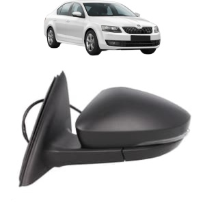 Oglinda Stanga SKODA OCTAVIA III (5E3, NL3, NR3) din 2012 - 2020, Auto, Reglaj electric, Completa - Img 2