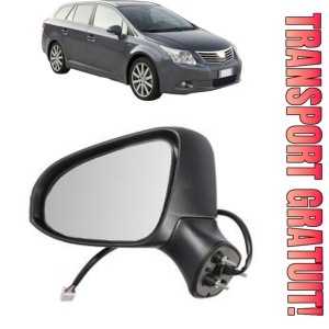 Oglinda Stanga TOYOTA AVENSIS Estate (_T27_) din 2008 - 2018, Auto, Reglaj electric, Completa