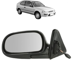 Oglinda Stanga TOYOTA COROLLA Compact (_E10_) din 1992 - 1997, Auto, Reglaj mecanic, Completa - Img 2