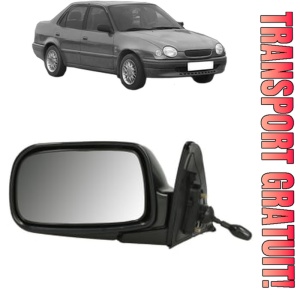 Oglinda Stanga TOYOTA COROLLA (_E11_) din 1995 - 2002, Auto, Reglaj mecanic, Completa